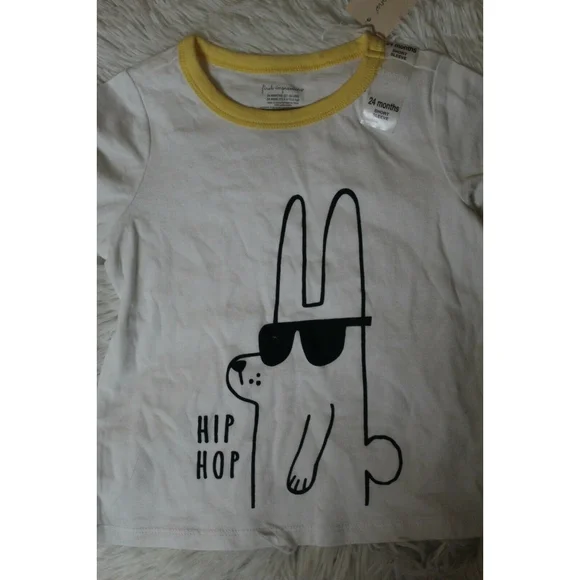 NWT First Impressions Baby Boys Graphic Print T-Shirt 24M HIP HOP - Picture 2 of 8